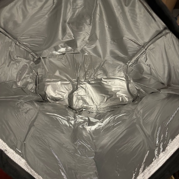 💗NEW LEOPARD PRINT HOT PINK INSULATED THERMAL COOLER LUNCH PICNIC BAG TOTE💗 - Picture 6 of 8